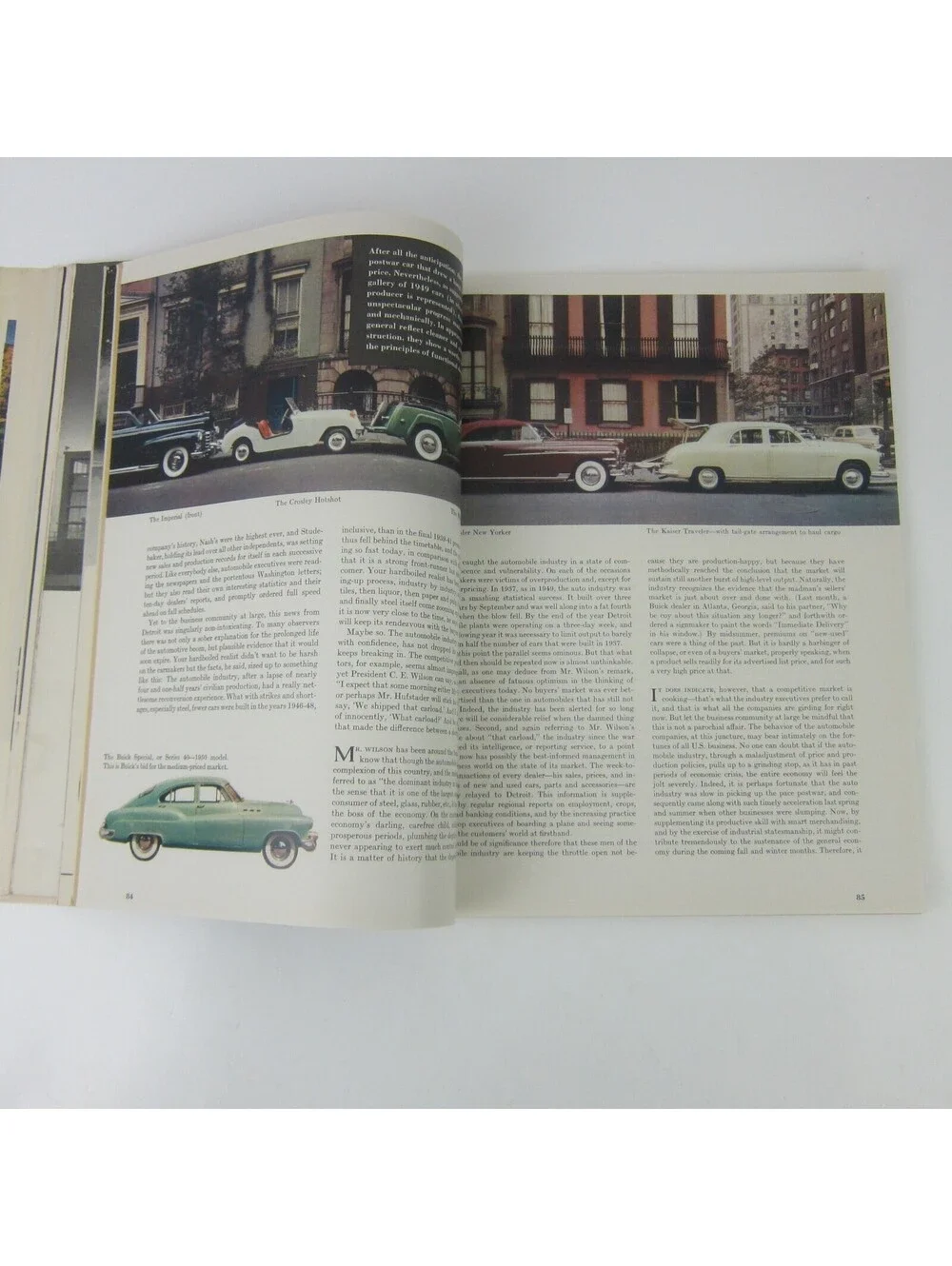 Vintage FORTUNE Magazine September 1949 Autos Buick Cadillac Ford Dodge & More